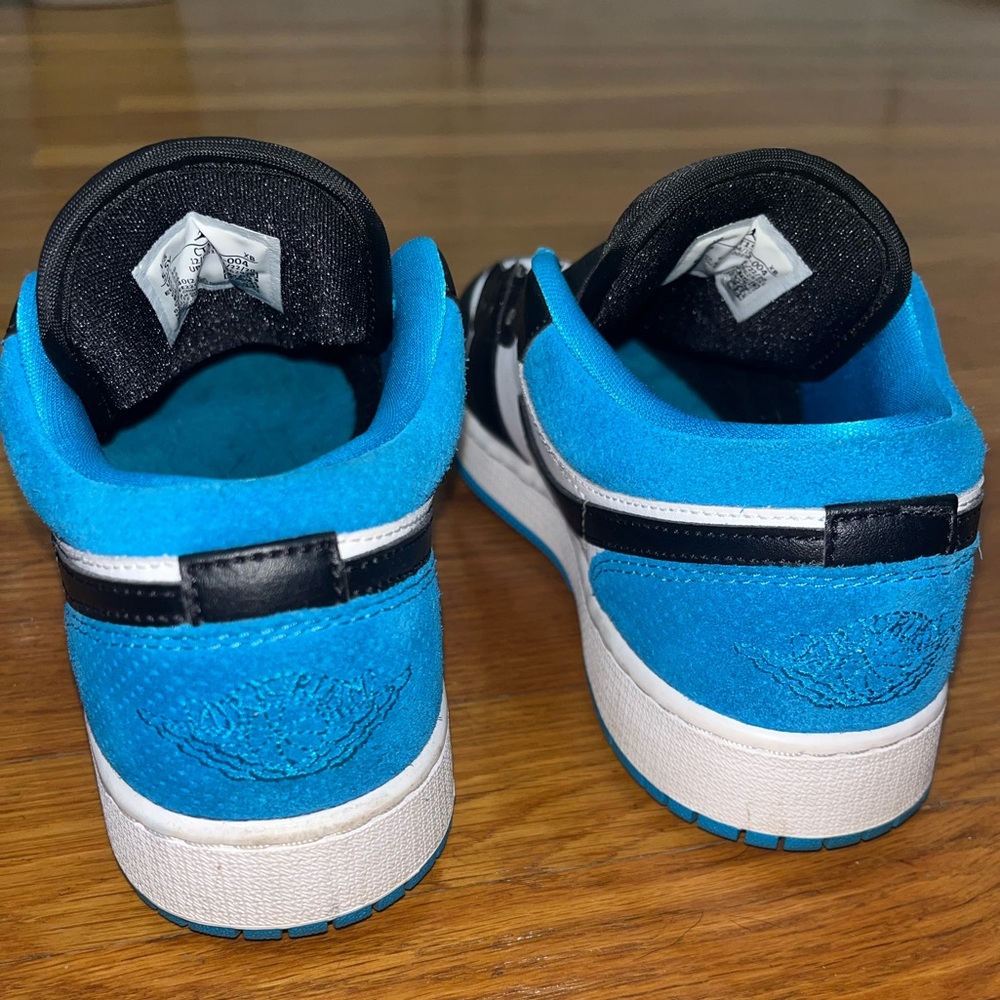 Nike Air Jordan Dunk Low Summit Industrial Blue Sneakers - Picture 4 of 6